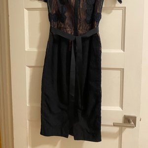 Byron Lars Carissima Sheath Dress Navy (Size 10)